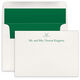 Golf Clubs Flat Note Cards - Letterpress Image 3 of 5